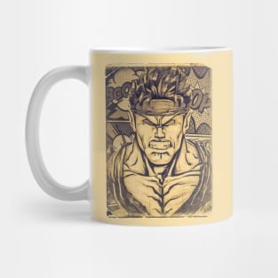 Ryu Rage Street Fighter Comic Retro Mug